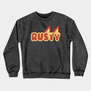 Rusty Logo Crewneck Sweatshirt